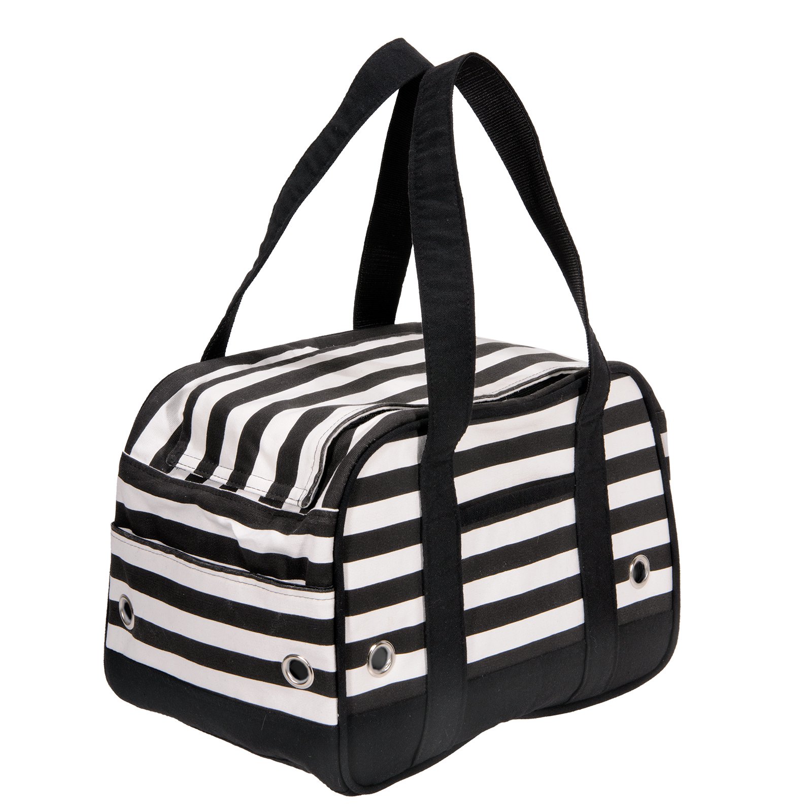 レインボー　ラビットキャリーバッグ　ボーダーブラック　うさぎ　小動物　ＣＲＣ50―20―67―05―00