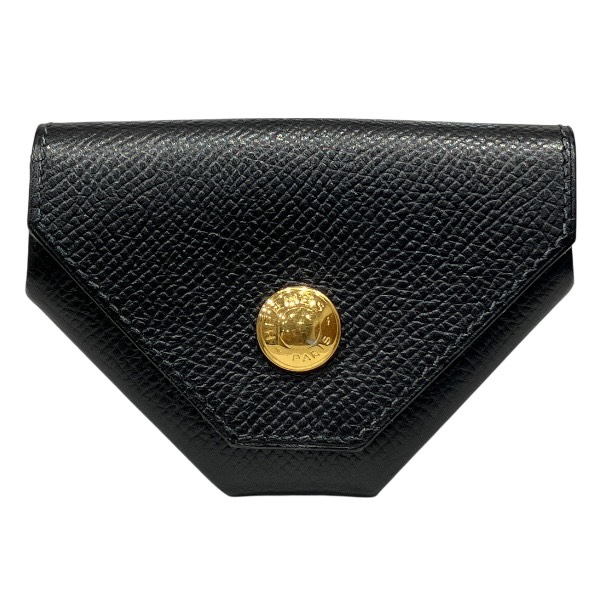 エルメス ルヴァンキャトル C刻印 ゴールド金具 コインケース ユニセックス 財布 【中古】