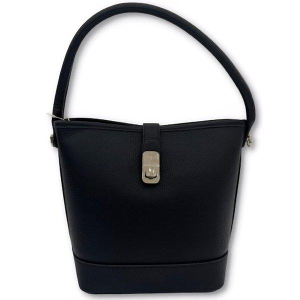 クロスに演出可能な持ちやすい女性ハンドバッグ EQ-2248BK