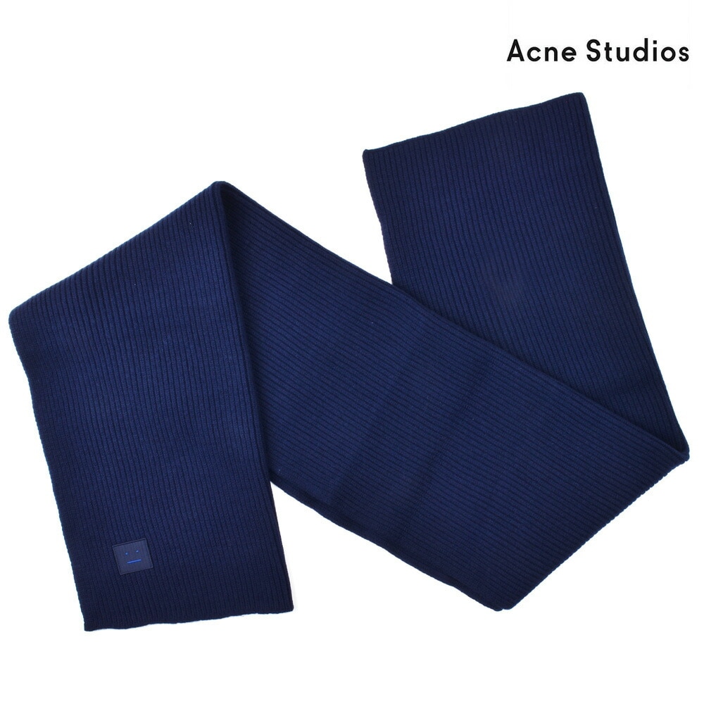 アクネストゥディオズ Acne Studios 27b173-885000 ストール スカーフ マフラー レディース ネイビー STALL NAVY[27b173-885000]