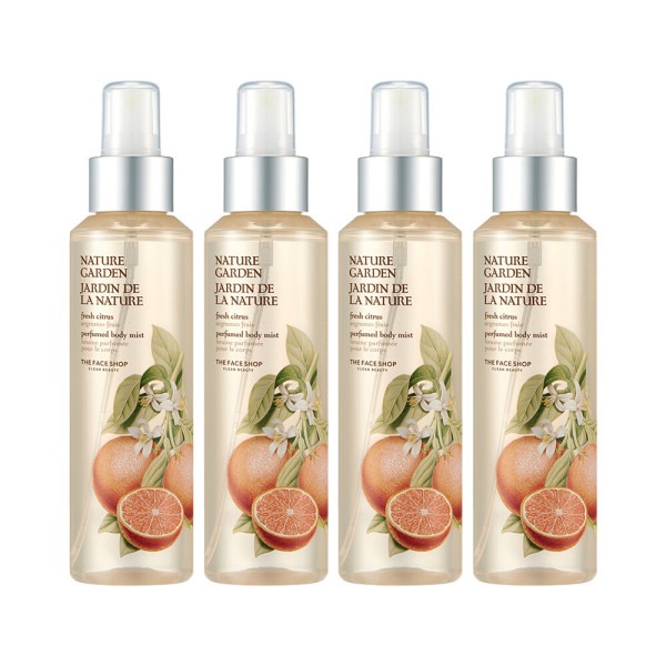 2+2 ネイチャーガーデン パフューム ボディミスト フレッシュシトラス 155ml