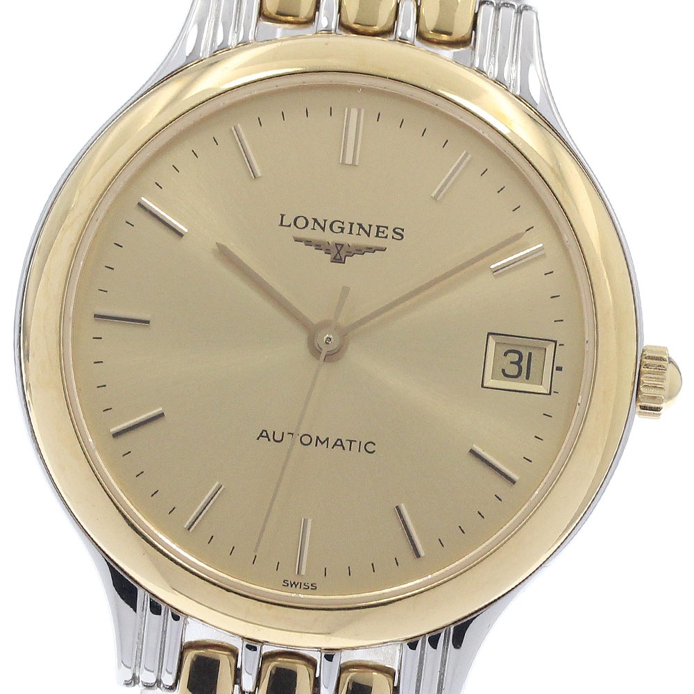 ロンジン LONGINES L5.650.3 グランドクラシック デイト 自動巻き メンズ _963333【中古】