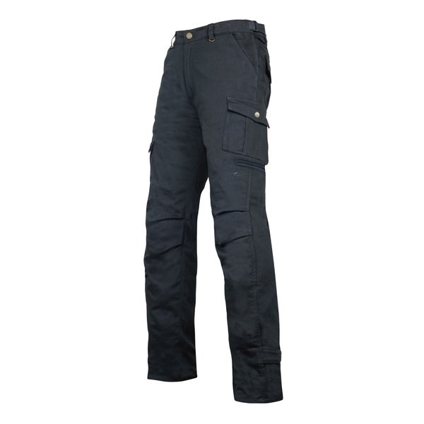 バイク用 HOTライディングカーゴストレッチコットンパンツルーズフィット 黒/MW