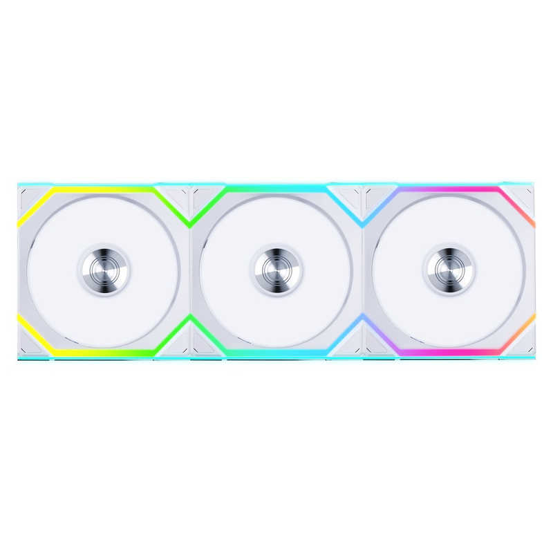 LIANLI　UNI FAN SL Wireless 120 WT Triple Pack ホワイト　UF-SL120-WLS-3W