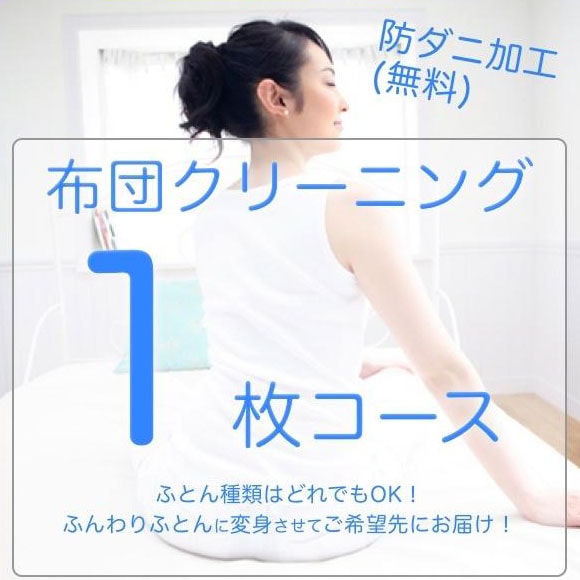 羽毛布団専用クリーニング1枚 自宅から発送できて簡単！ 宅配 ホワイト舎