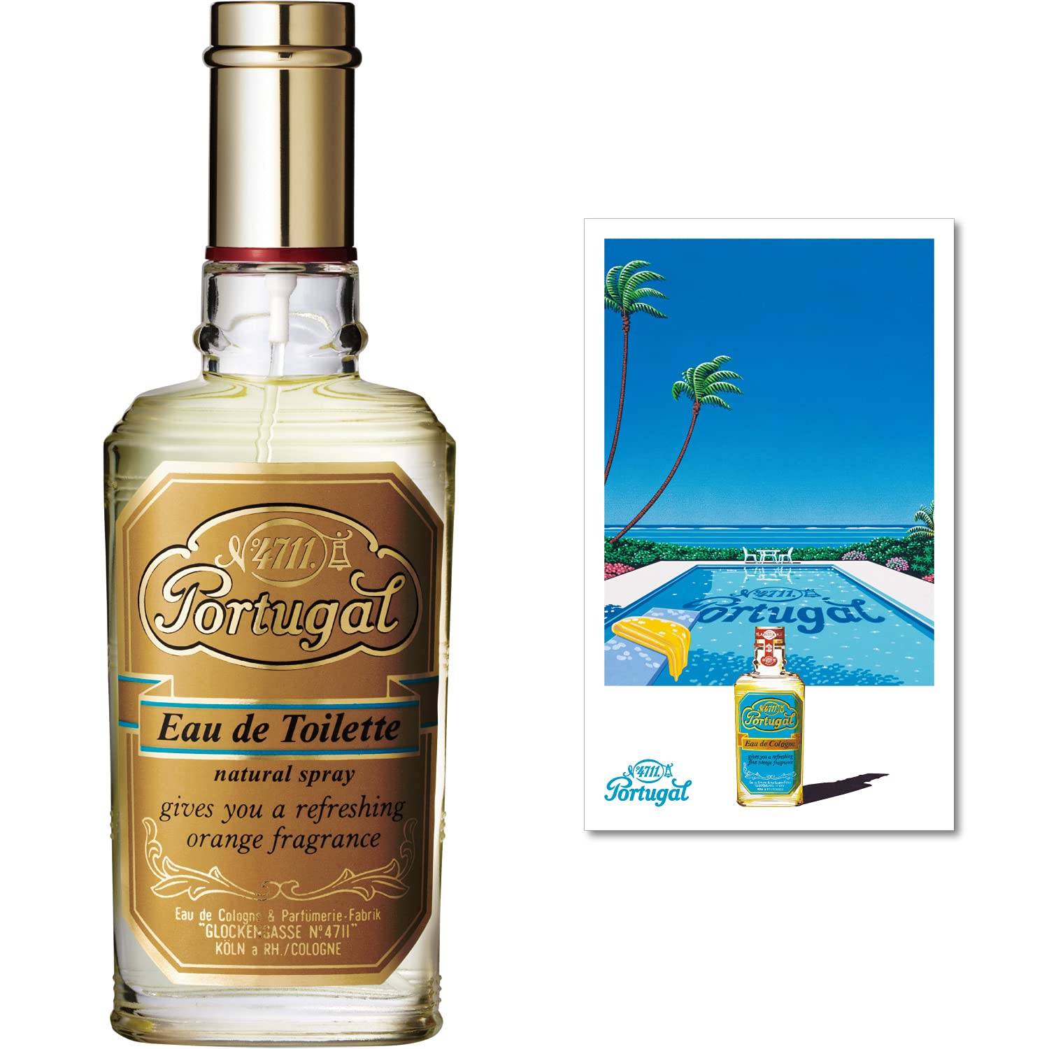 【Amazon.co.jp限定】4711 ポーチュガル オードトワレ ナチュラルスプレー 80mlステッカー付