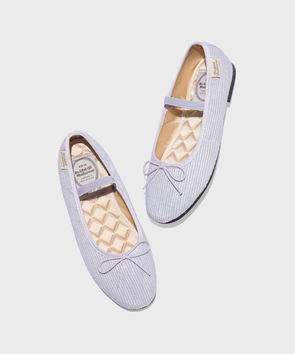 HAZEL RIBBON FLAT (QUILTED)