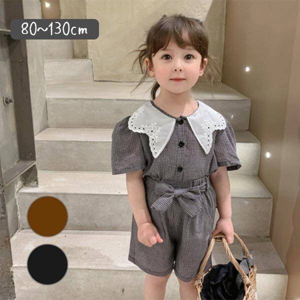 ガールズ 子供服 上下セット キッズ 女の子 セットアップ トップス ボトムス Tシャツ 半袖 半ズボン オシャレ お洒落 かわいい 可愛い 子ども服 こども服