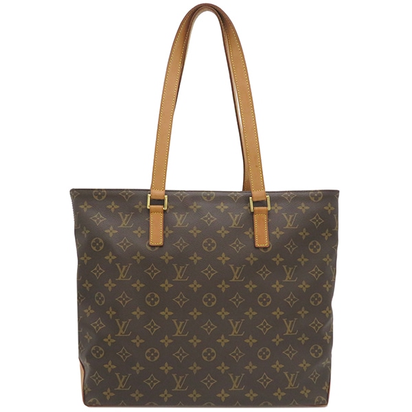 ルイヴィトン LOUIS VUITTON トートバッグ カバ メゾ モノグラムキャンバス モノグラム ゴールド金具 茶 肩掛け ショルダー M51151 AR0091【中古】