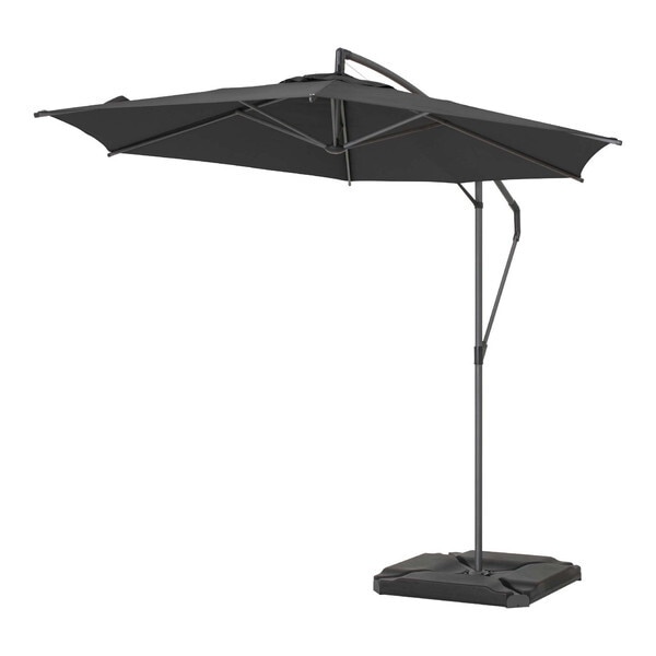 SHR-H05B EGプッシュハンギングパラソル 2.5m ブラック メーカー直送