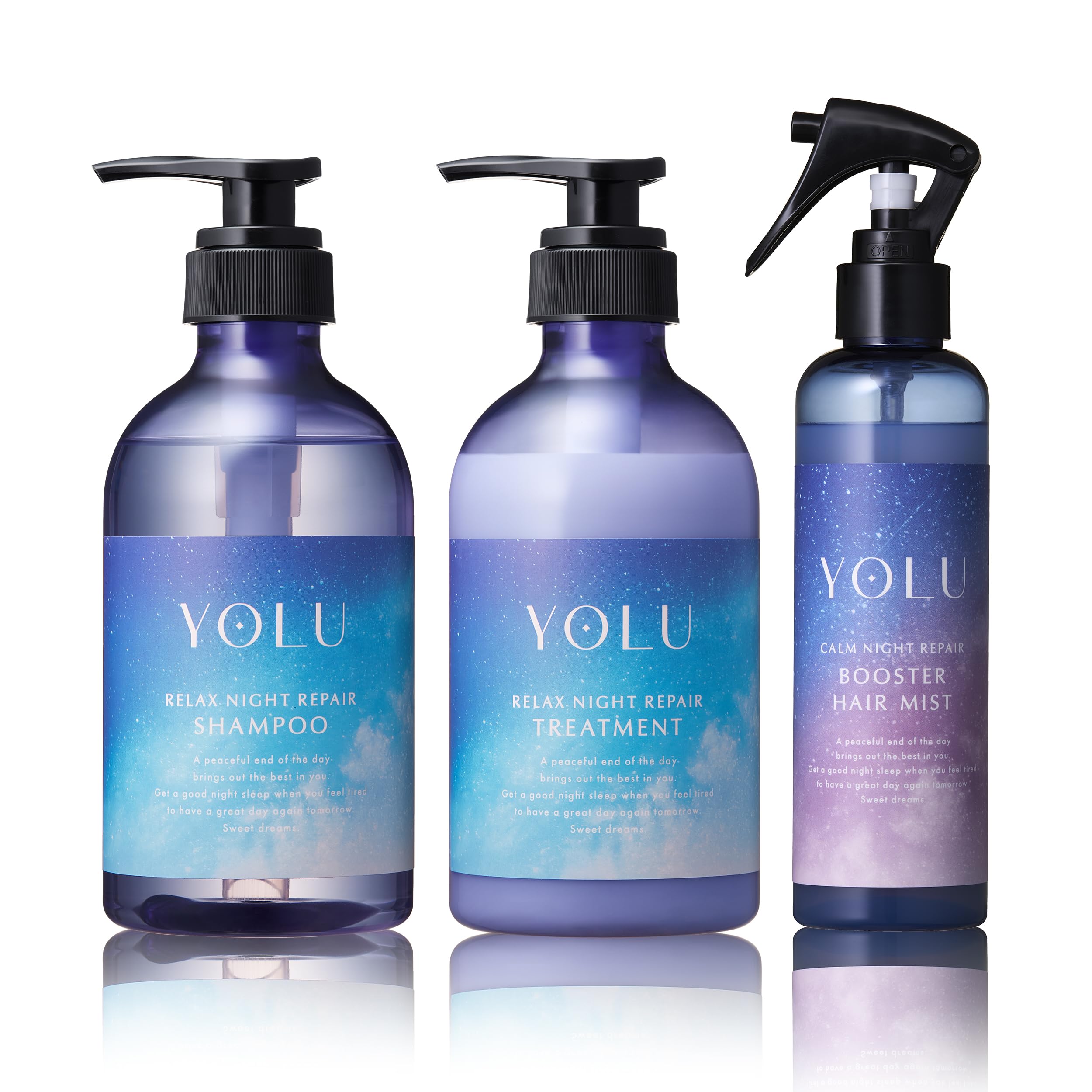 【新モデル】 YOLU ヨル シャンプー トリートメント ヘアミスト 3点 セット リラックスナイトリペア