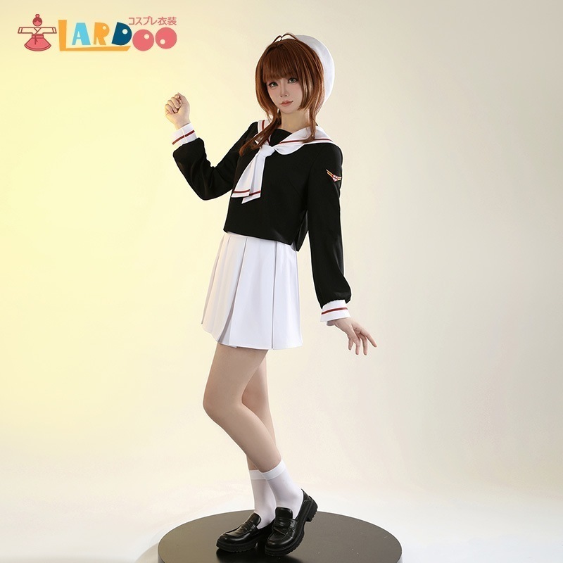 【工場直販 品質保証】 カードキャプターさくら 木之本桜-きのもと さくら 友枝小学校女子制服 冬服 コスチューム コスプレ衣装