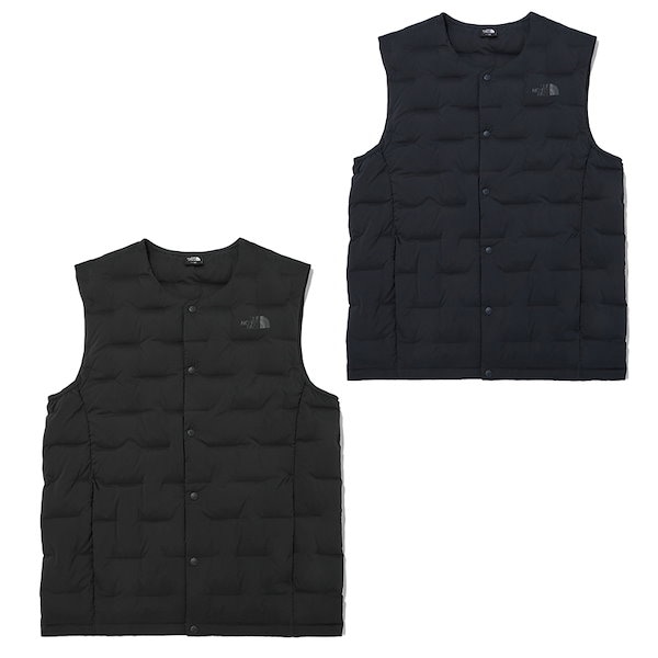 NV1DN72 MS TUBE DOWN VEST ベスト チョッキ キルティング フリース 温かい ライト ダウン ボタン 軽量 軽い 重ね着  レディース メンズ 暖か 新作 2023 かわいい