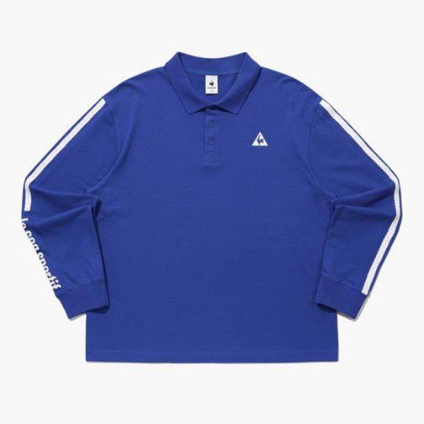 長袖Tシャツ NQJ QQ123LRL25-BLU サンデー 長袖ポロTシャツ / BLUE