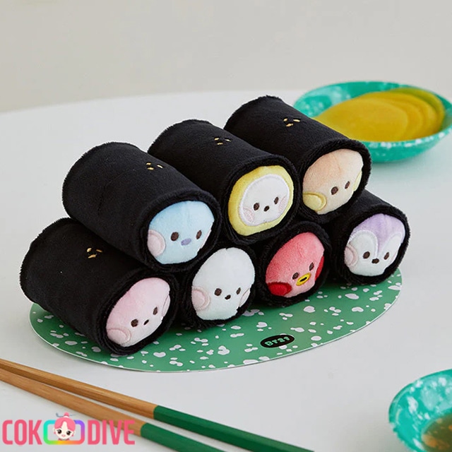 BT.21 - MININI BUNSIK GIMBAP PLUSH SET