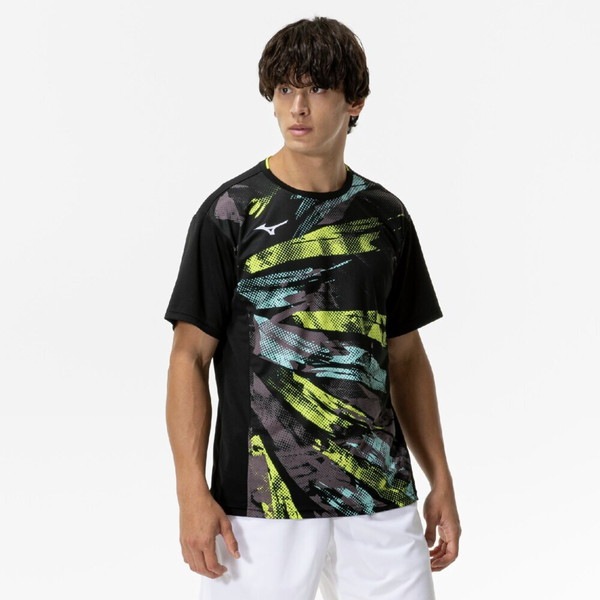 ミズノ MIZUNO ゲームシャツ ラケットスポーツ 半袖 メンズ 62JAC02809