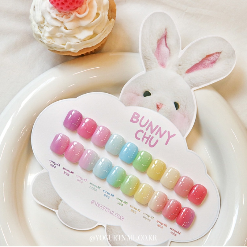 yogurtnail / BUNNY CHU MELTING SYRUP GEL 10SET