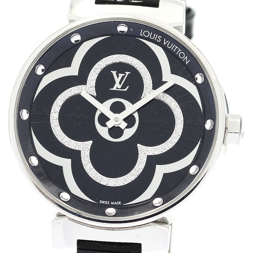 ルイ・ヴィトン LOUIS VUITTON QA020 タンブール ムーンディヴァイン ダイヤモンド クォーツ レディース _891995【中古】 100,800円