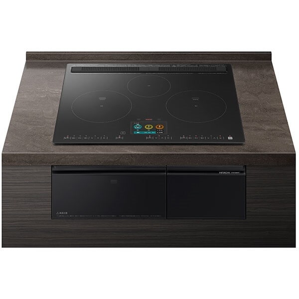 HT-N1500KTF K プレミアムブラック [ビルトインIHクッキングヒーター (IH3口幅60cmスマホアプリ対応)]