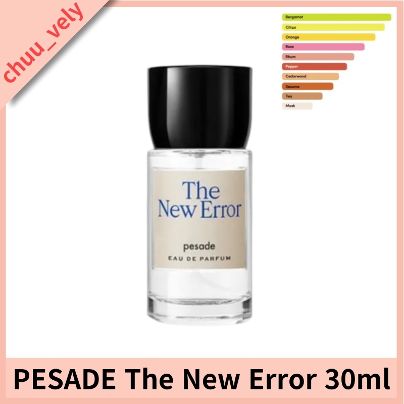 The New Error 30ml(Eau de 香水, Black Tea/Rhum/Cedarwood)