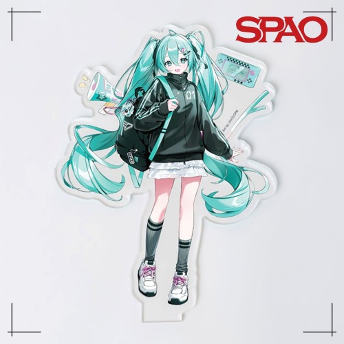 SPAO公式 初音ミク アクリルスタンド (PRINT)