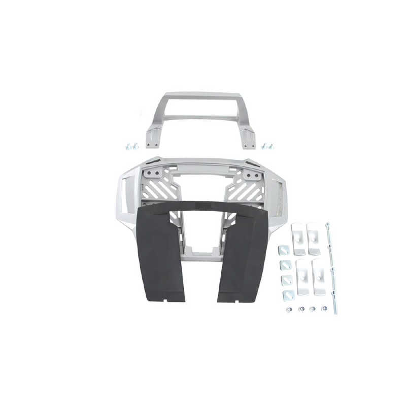 ヘプコアンドベッカー　汎用トップケースベース アルラック シルバー　610049-0009