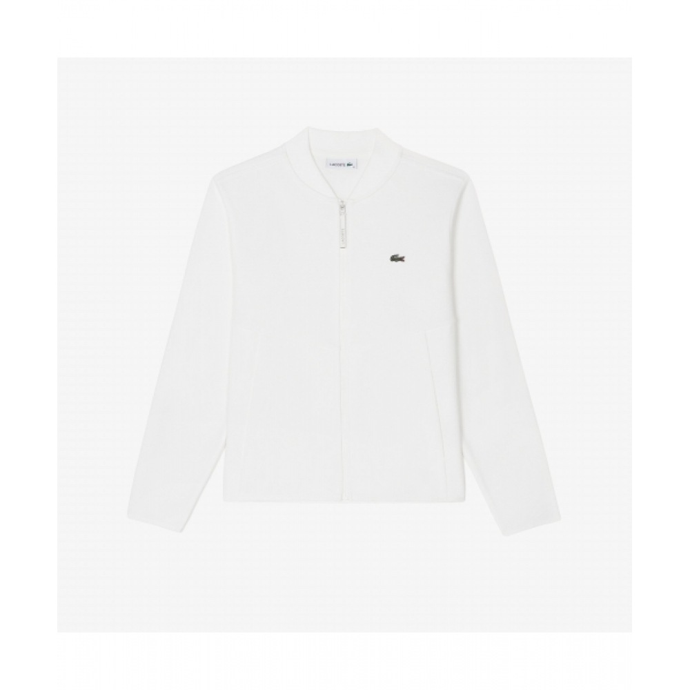 LACOSTE レディーステクニカルスウェットジャケットセットアップ [オフホワイト]