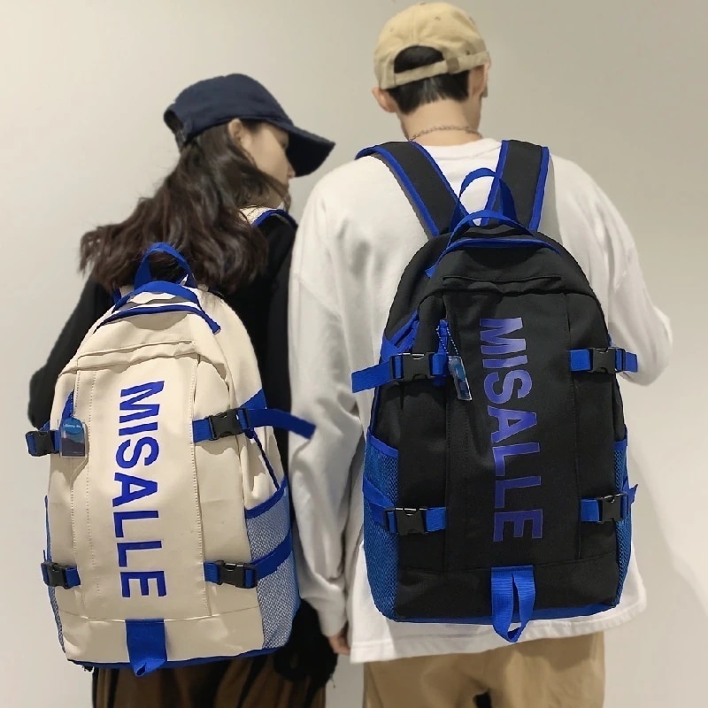 大学生通学用アルファベット大容量リュック旅行バッグ韓国今年も人気！ 母の日 バックパック ショルダーバッグ