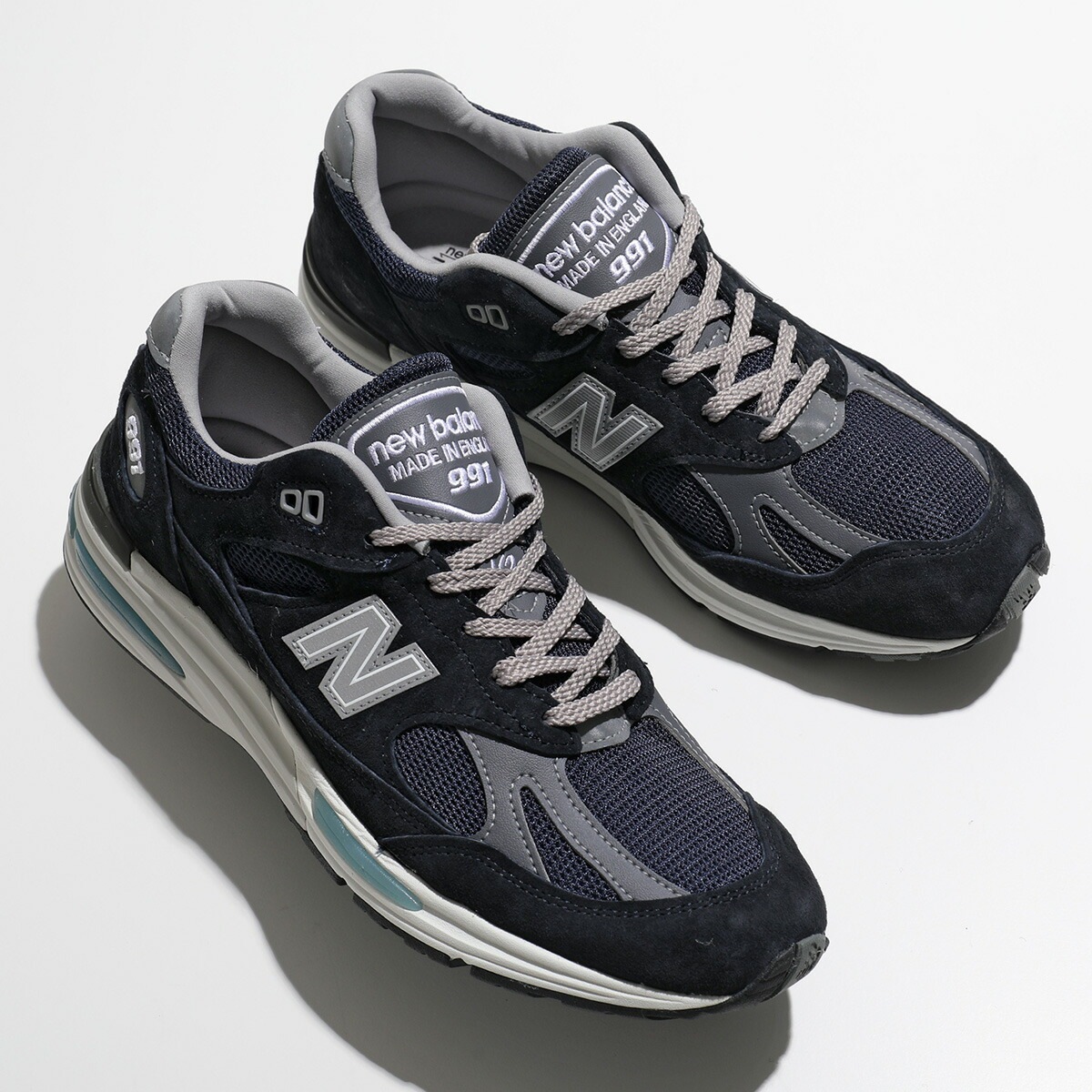 New Balance ニューバランス スニーカー U991NV2 メンズ Made in UK 991v2 ローカット FuelCellクッション Dウィズ シューズ 靴 ネイビー