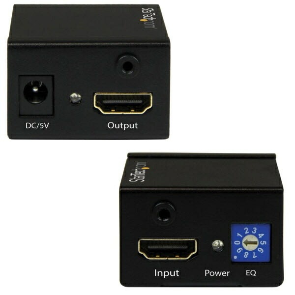 StarTech.com [HDBOOST] HDMI リピーター(信号増幅器イコライザー内蔵) 1