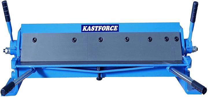 KF5006 メタルブレーキ メタルベンダー 板金折り曲げ機 手動 最大幅610mm 最大厚み容量20ゲージ 1.0mm 押さえ刃5本付き