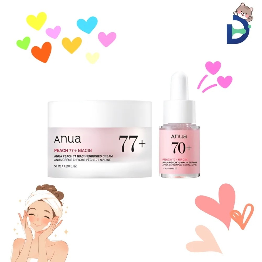 ピーチ77ナイアシンエンリッチドクリーム 50ml 企画 (+セラム 10ml)