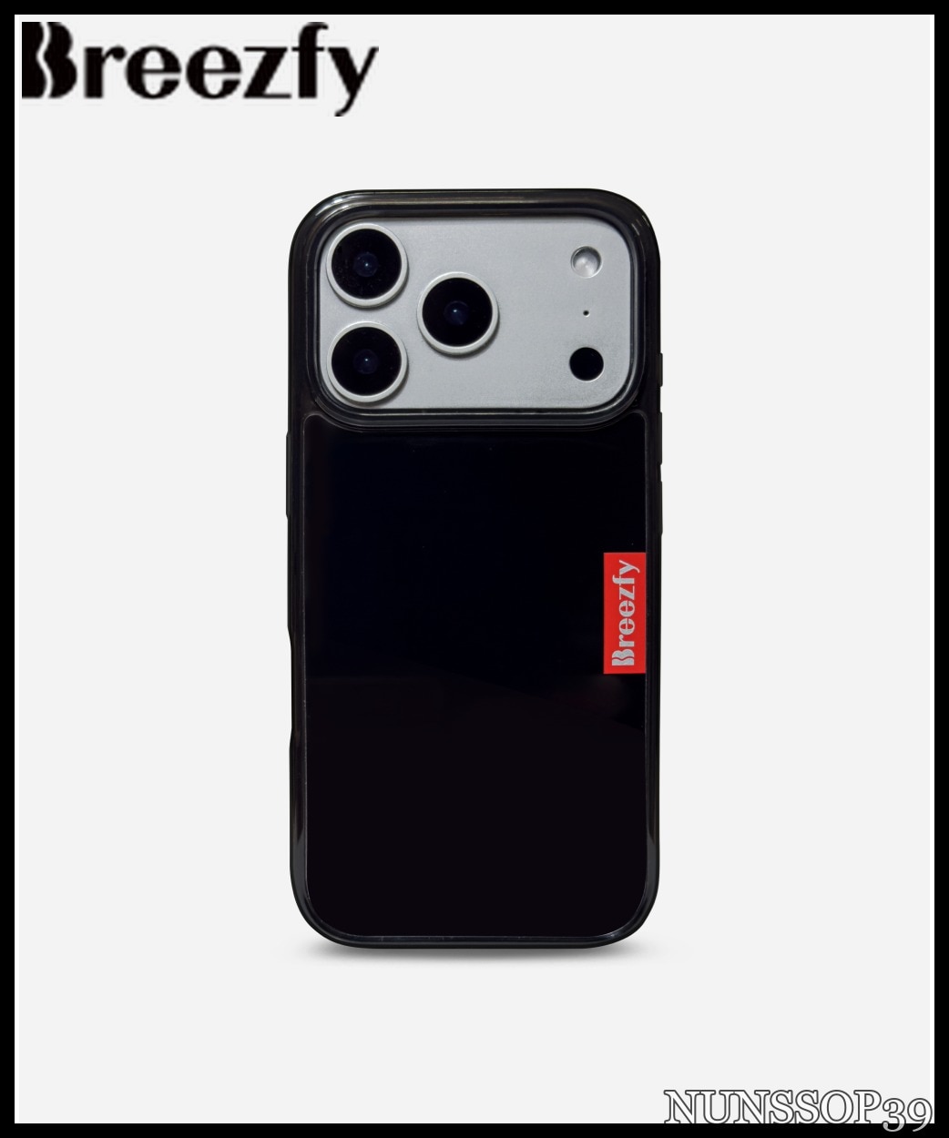 Breezfy MIDNIGHT BLACK - MagSafe - Graphite Frame
