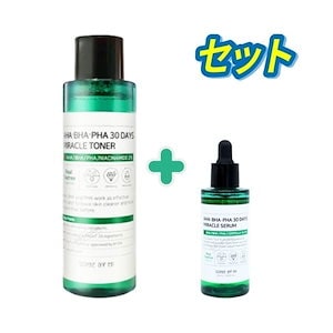 AHA BHA PHA 30デイズミラクルトナー 150ml + セラム 50ml セット