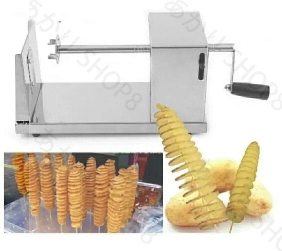 新作 る楽しい ねじねじ トルネード ポテトカッター改 スパイラル 野菜 果物 スライサー