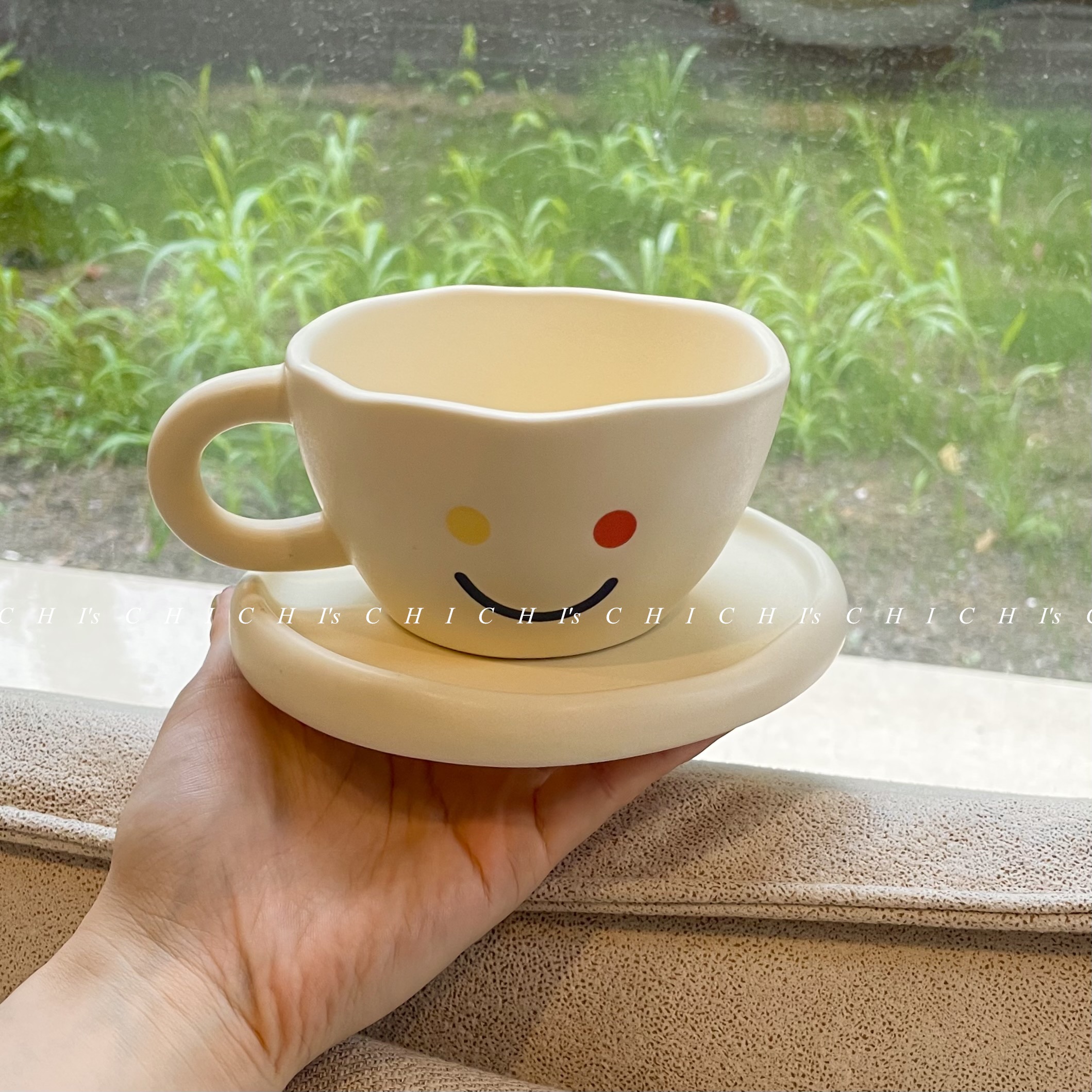 【高知インター店】 韓国雑貨 ins風 復古コーヒーカップ 食器 2169号 マグカップ・ティーカップ