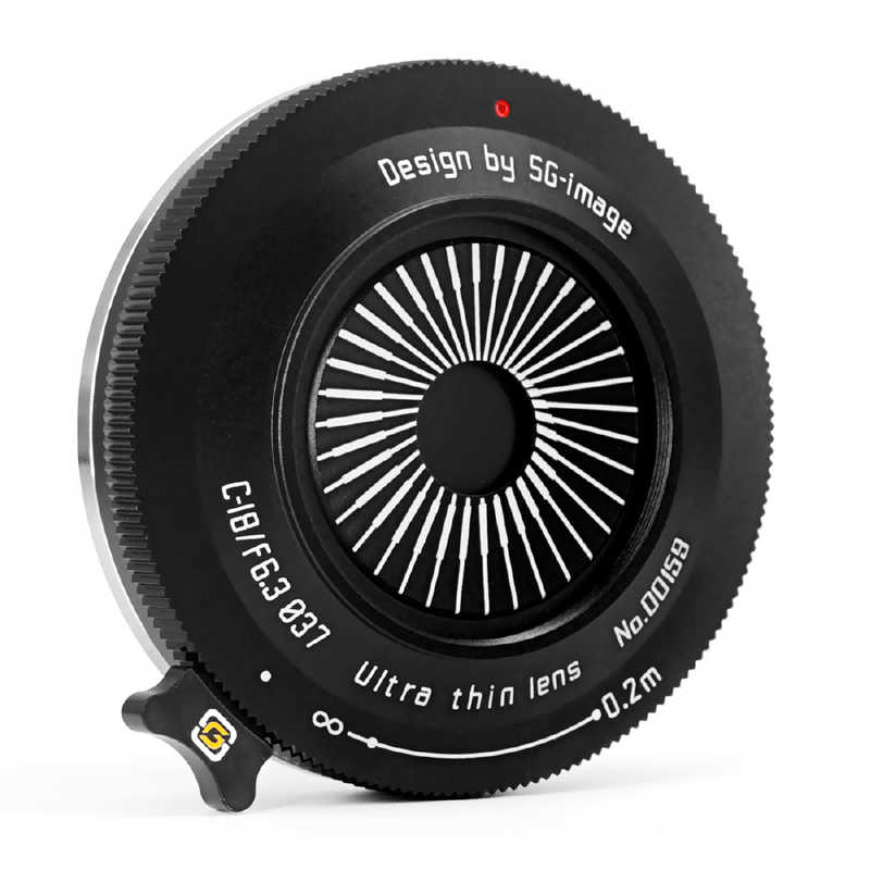 SGIMAGE　カメラレンズ SG-image 18mm F6.3 ソニーEマウント ブラック （ ソニーE / 単焦点レンズ ） 　SG18mmF6.3E（B）C