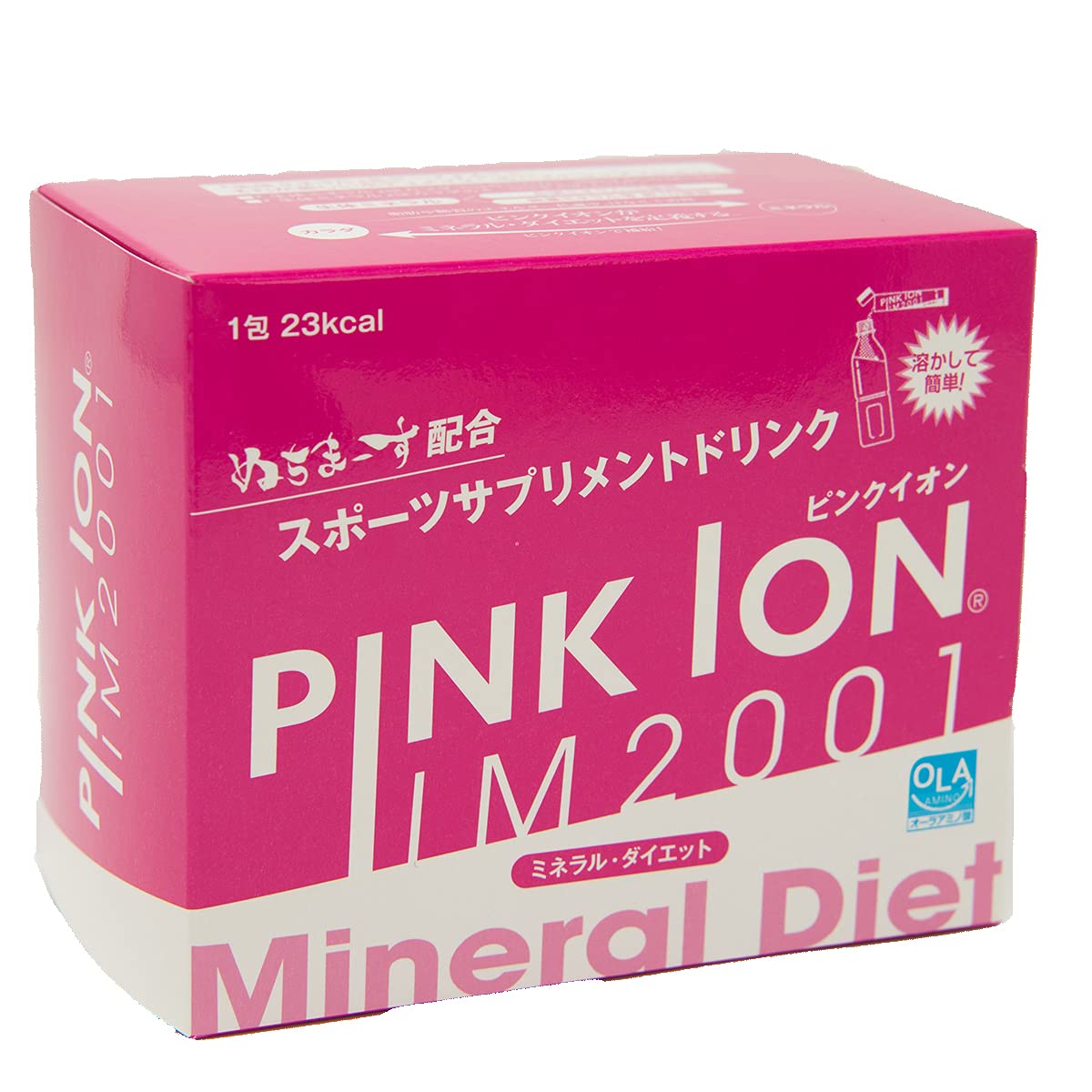 ピンクイオン(Pink Ion) 粉末清涼飲料 PINK ION 30包入り サプリメント ミネラル 1103 熱中症