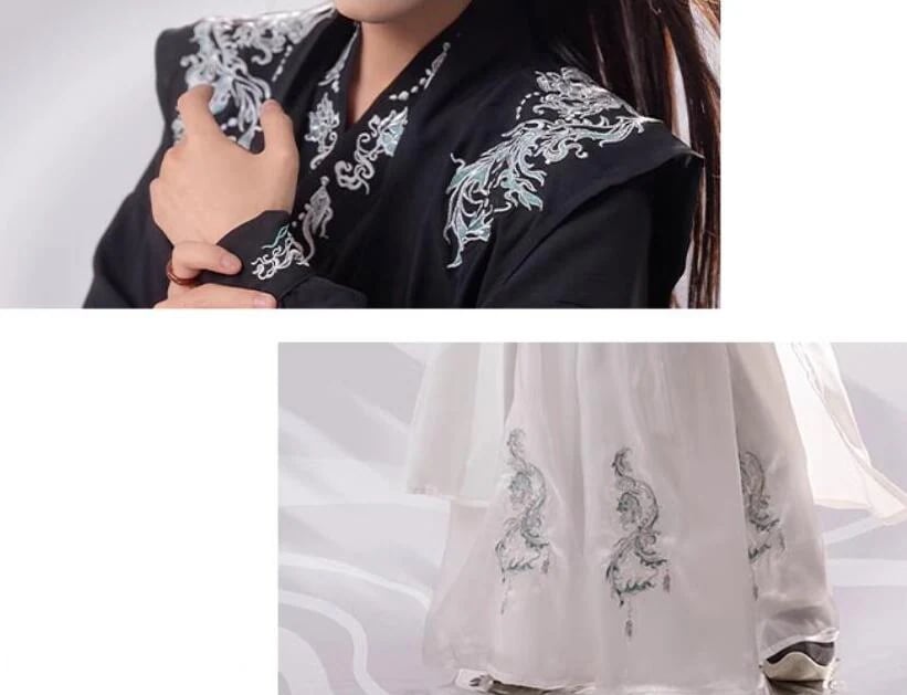 男女兼用中国古代侠客衣装　メンズレディース中華唐装・漢服　武侠ステージ演出衣装　中国古代コスプレ服　学園際文化際　ハロウィン　写真撮影　団体服　男性用演出服　クリスマス仮装変装イベント学園祭