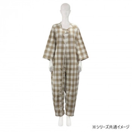 フドーねまきB 厚手 チェックベージュ S 106892