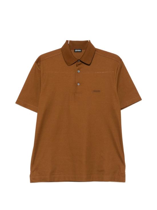 ERMENEGILDO ZEGNA Men Polo Shirts UH348A3H794 N05 Marrone