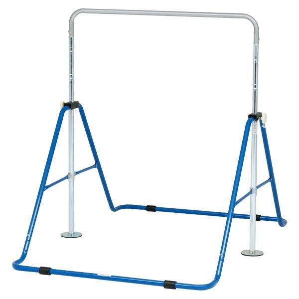 学校体育器具 折りたたみ鉄棒SG40 ブルー T2314