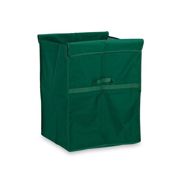 本体別売 スタンディングカート/運搬カート用品 替袋E 緑 ファスナーなし 小 ナイロン製 業務用 工場 店舗
