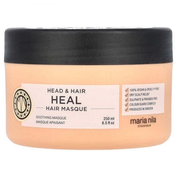 , Head & Hair Heal Soothing Hair Masque, 8.5 fl oz 250 ml