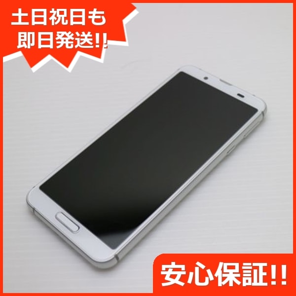 美品 SH-02M シルバーホワイト スマホ 235