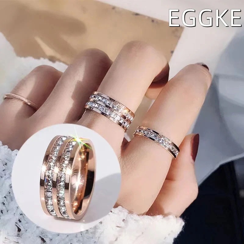 プリンセスカット　フルエタニティ ステンレス リング　シングル /フルエタニティリング 大人可愛い 上品 デイリー 安心 上品 金属アレルギー 結婚式 プレゼント パーティー ジュエリー アクセ福袋