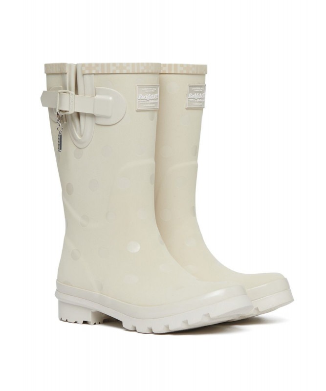[×ILLIT] ORIGINAL RAIN BOOTS SHORT DOT - IVORY