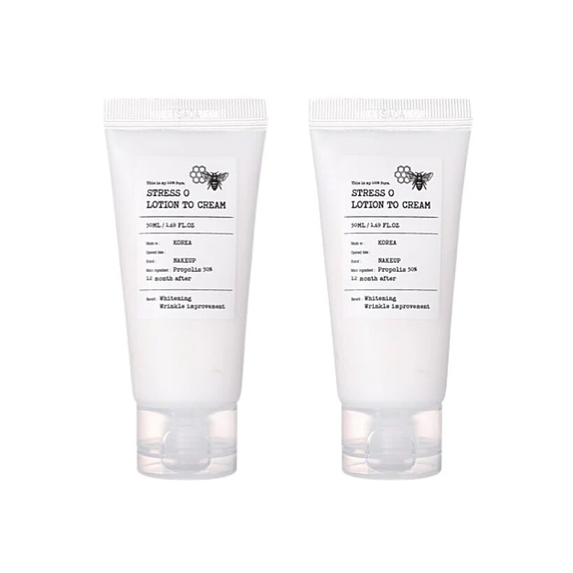[NAKEUP FACE] [1+1] ストレス ゼロ ローション TO クリーム 50ml 2個