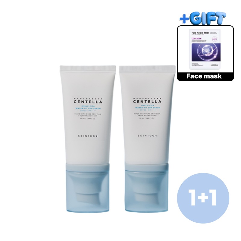 【紗栄子おすすめ/保湿日焼け止め1+1】ヒアルシカウォーターフィットサンセラム50ml+50ml/肌馴染み良くて/しっとり日焼け止め/UVクリーム 保湿/しっとり日焼け止め/乾燥肌日焼け止め