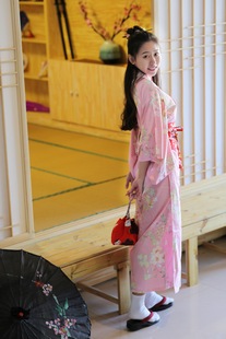 着物浴衣女和風家庭浴浴衣日本着物女